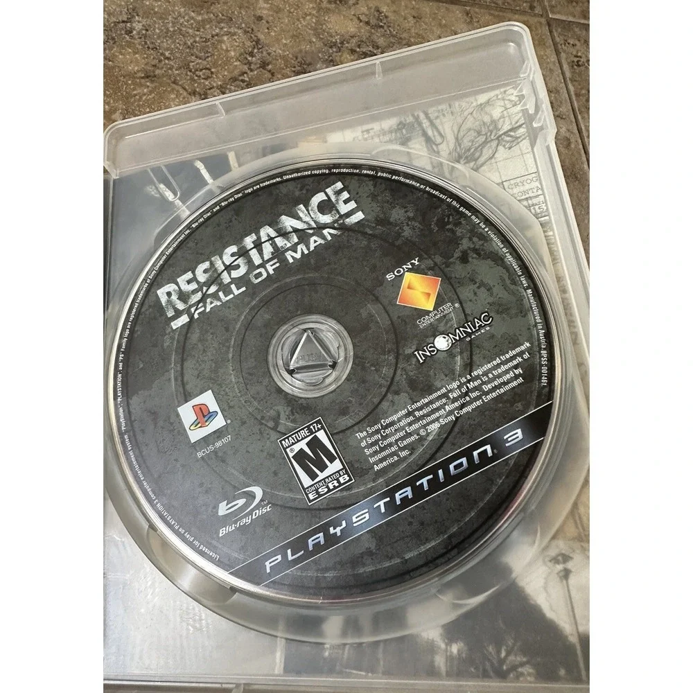 PlayStation 3 : Resistance: Fall of Man VideoGames With Manuel